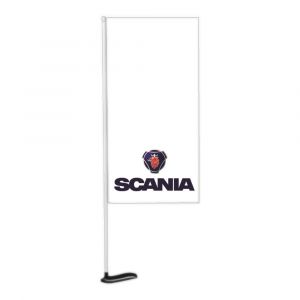 Scania Flagpole With Flag