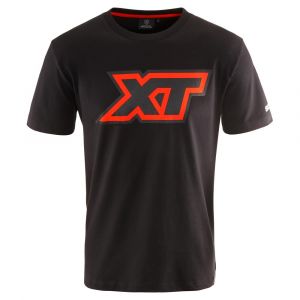 Męska czarna koszulka XT o regularnym kroju