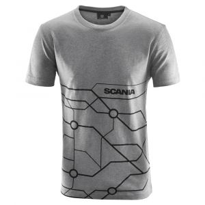 T-shirt ”E-line” med normal passform – herr