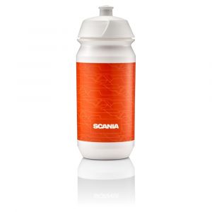 Scania orangefarbene Bio-Sportflasche