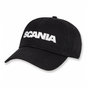 Casquette noir avec logo Scania