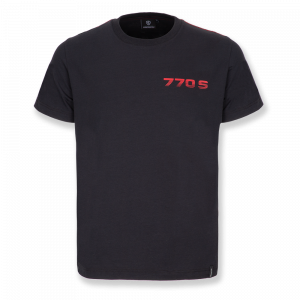 T-shirt con stampa motore 770