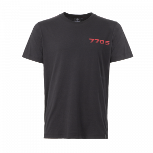 T-shirt con stampa motore 770