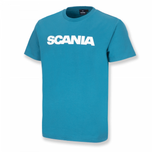 T-shirt bleu Scania pour homme