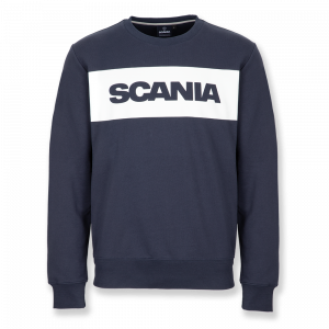 Herre sweatshirt med Scania-mærke