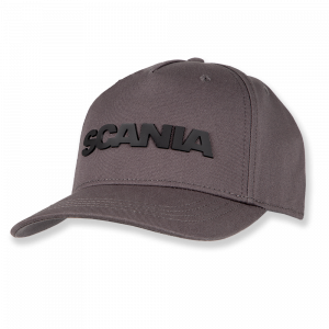 Casquette grise avec logo Scania 