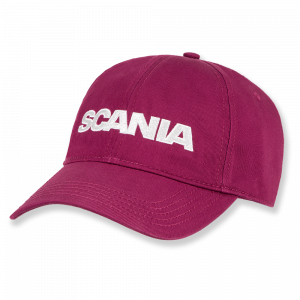 Baseballkasket med Scania-mærke - ny dyb pink