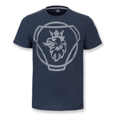 Herre-T-shirt med Grand Scania-symbol