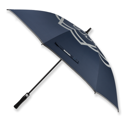 Granatowy parasol golfowy