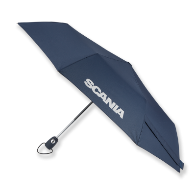 Parapluie télescopique bleu marine