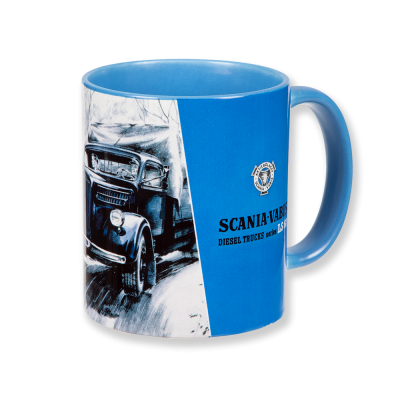 Blaue Heritage-Tasse