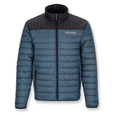 Blaue Duo Steppjacke für Herren