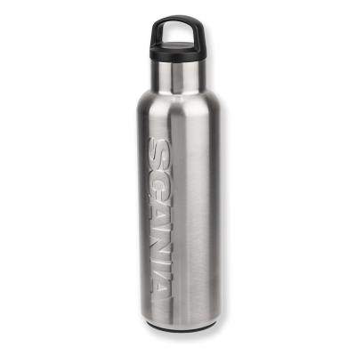 Silver Stainless Steel Bottle