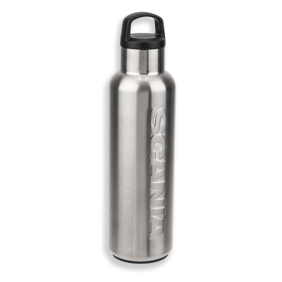 Silver Stainless Steel Bottle