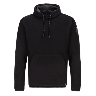 Fleece hoodie voor heren