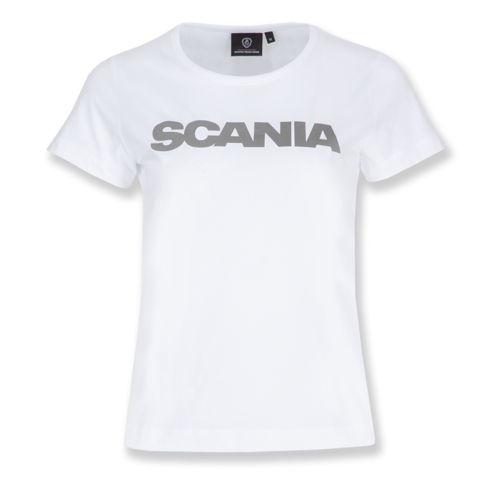 Women s White Basic Wordmark T Shirt